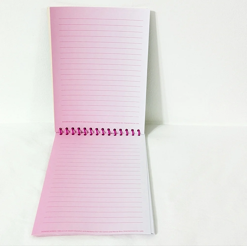 NWT WW84 Wonder Woman Spiral Journal Notepad